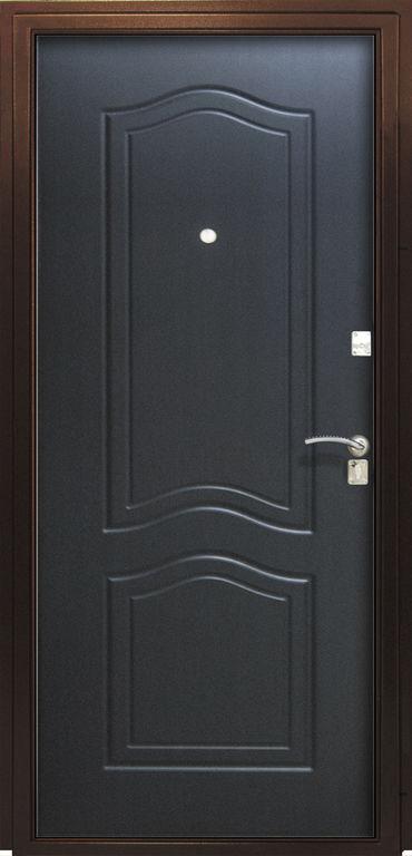 Фото Дверь входная металлическая «Аврора» ясень белый