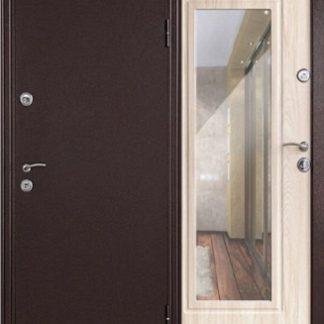 Фото Дверь входная металлическая «Элегия» дуб беленый